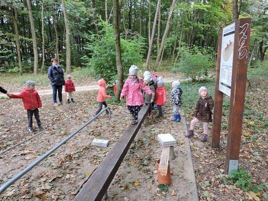  Grafika #4: Jesienny spacer po parku.