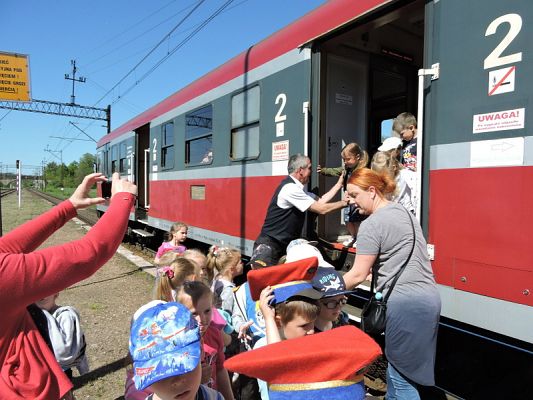  Grafika #2: Wycieczka na dworzec kolejowy w Lęborku