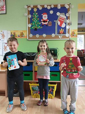  Grafika #6: Rodzinny Konkurs Plastyczny pod hasłem: Najpiękniejsza Świąteczna Kartka Bożonarodzeniowa