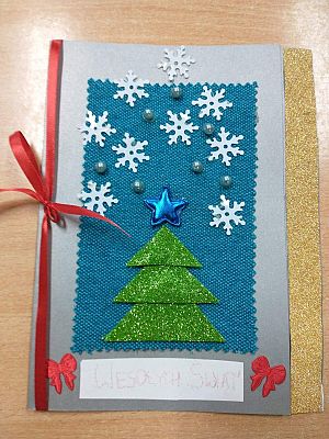  Grafika #3: Rodzinny Konkurs Plastyczny pod hasłem: Najpiękniejsza Świąteczna Kartka Bożonarodzeniowa