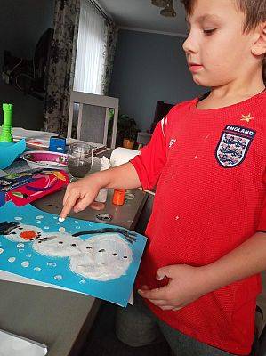  Grafika #3: Galeria Przedszkolaków (w tym zdjęcia Starszaków z pracy zdalnej)