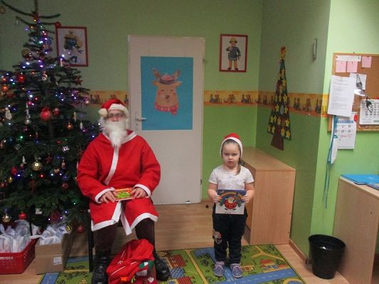 Grafika #16: Mikołajki w przedszkolu