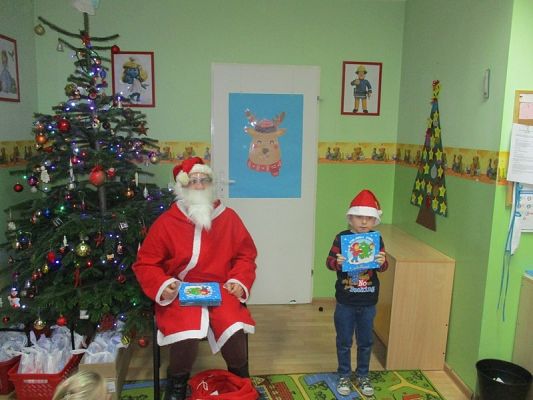 Grafika #22: Mikołajki w przedszkolu
