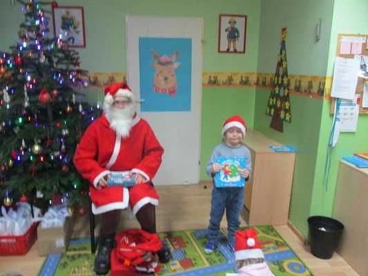 Grafika #21: Mikołajki w przedszkolu