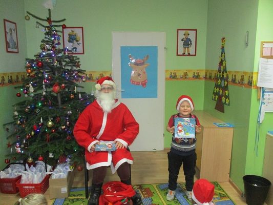 Grafika #25: Mikołajki w przedszkolu
