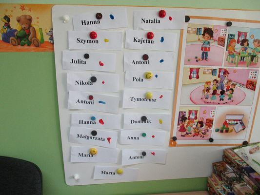 Grafika #0: Pierwsze dni w przedszkolu