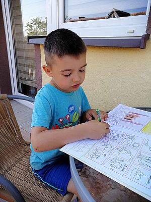  Grafika #1: Galeria przedszkolaków