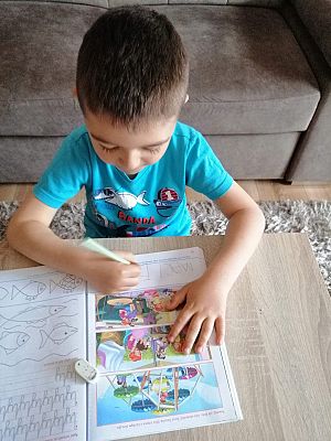  Grafika #1: Galeria przedszkolaków