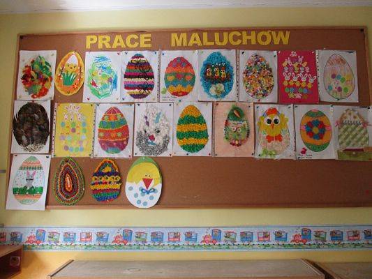 Grafika #0: Rozstrzygnięcie Rodzinnego Konkursu Plastycznego pod hasłem: WIELKANOCNE JAJKO