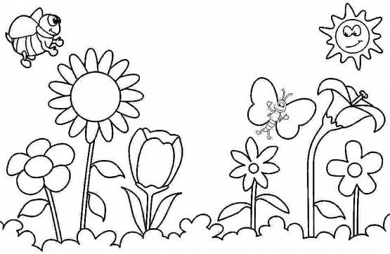  Grafika #1: Kwiaty majowej łąki