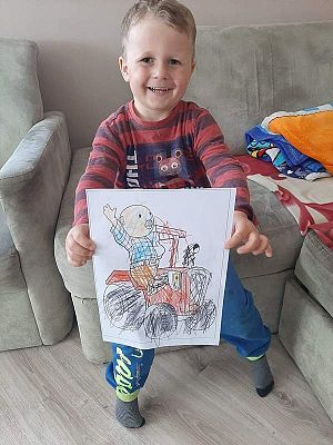 Grafika #8: Galeria przedszkolaków