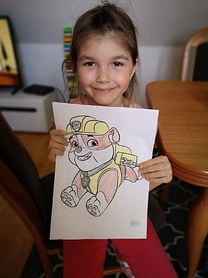  Grafika #2: Galeria przedszkolaków