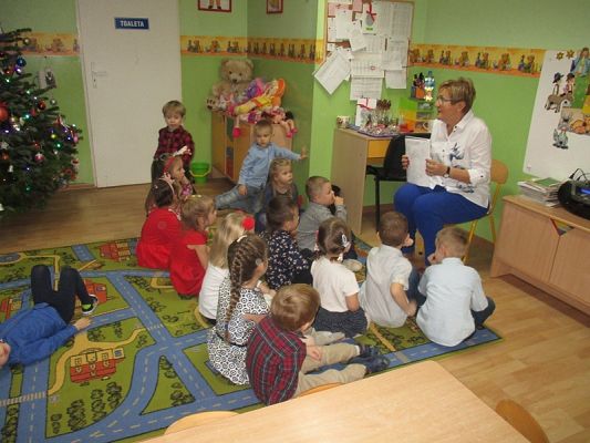 Grafika #3: Wigilia w przedszkolu
