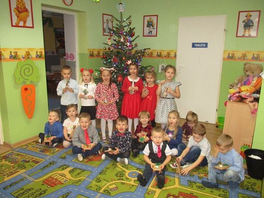 Grafika #8: Wigilia w przedszkolu