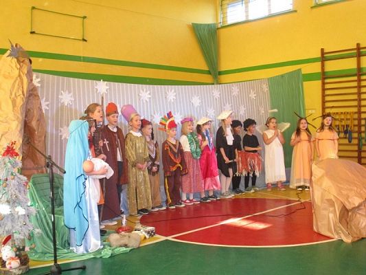 Grafika #18: Wigilia w przedszkolu