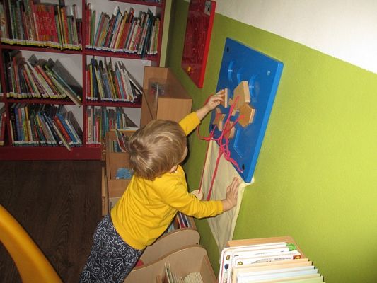  Grafika #38: Wizyta w bibliotece miejskiej w Lęborku