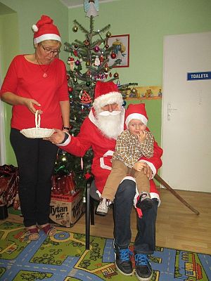  Grafika #4: Mikołajki w przedszkolu