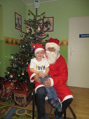  Grafika #10: Mikołajki w przedszkolu