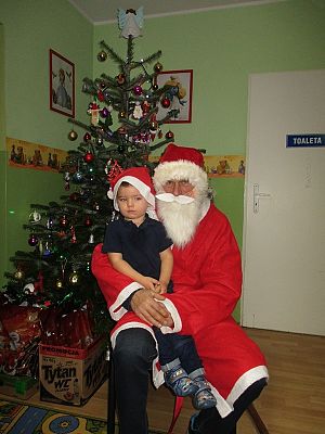  Grafika #7: Mikołajki w przedszkolu