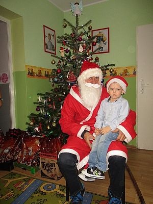  Grafika #23: Mikołajki w przedszkolu