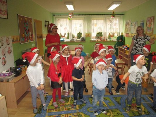  Grafika #28: Mikołajki w przedszkolu