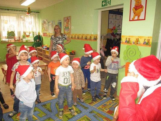 Grafika #27: Mikołajki w przedszkolu