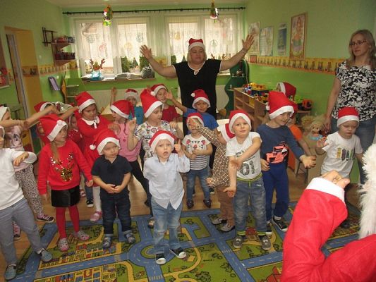  Grafika #29: Mikołajki w przedszkolu