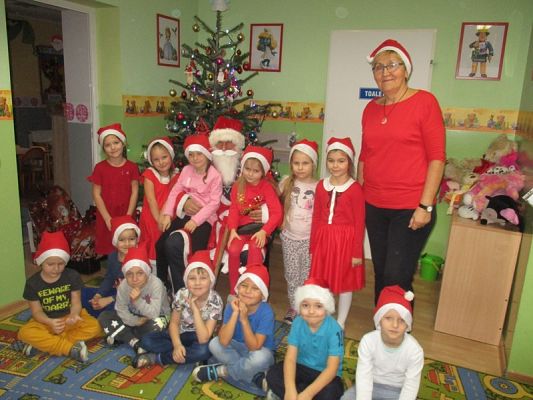  Grafika #32: Mikołajki w przedszkolu