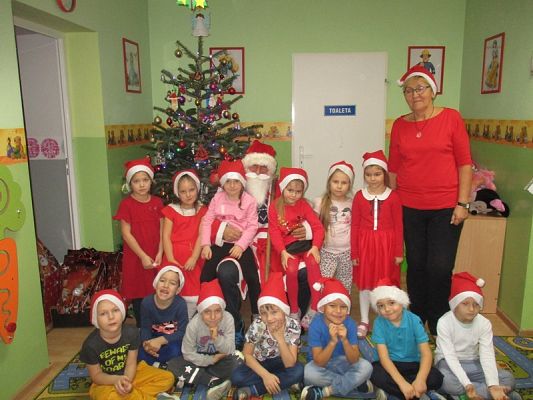  Grafika #34: Mikołajki w przedszkolu