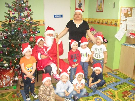  Grafika #35: Mikołajki w przedszkolu