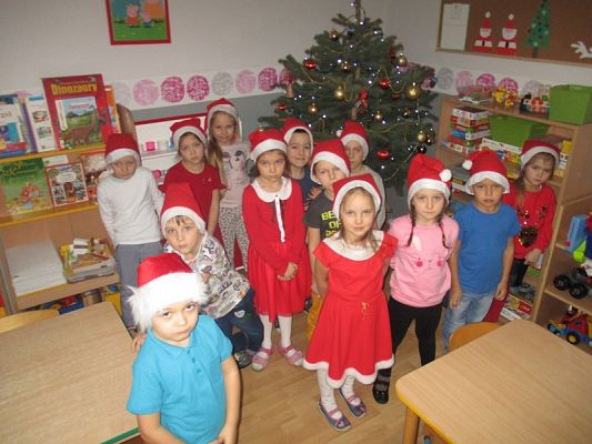  Grafika #44: Mikołajki w przedszkolu