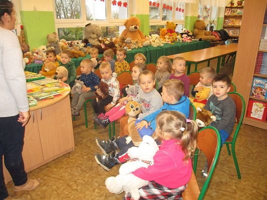 Grafika #21: Święto Misia w bibliotece