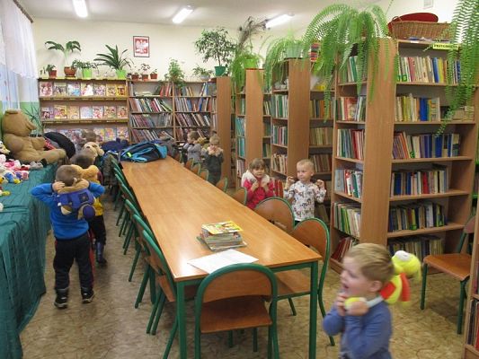 Grafika #25: Święto Misia w bibliotece