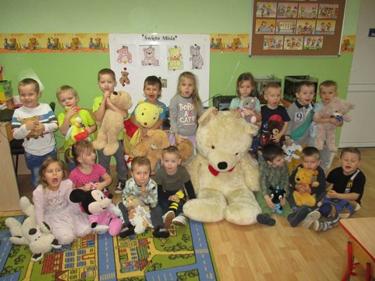 Grafika #2: Święto Misia w przedszkolu