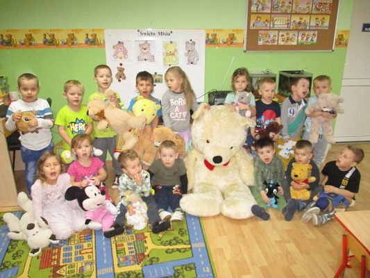 Grafika #3: Święto Misia w przedszkolu