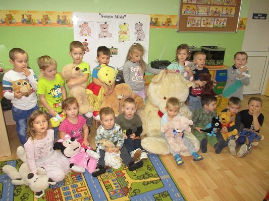 Grafika #4: Święto Misia w przedszkolu