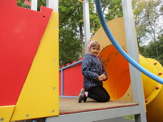  Grafika #25: Jesień w parku