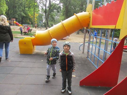  Grafika #29: Jesień w parku