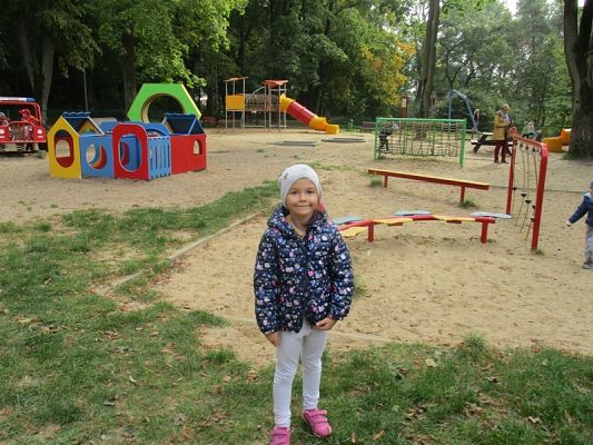  Grafika #34: Jesień w parku