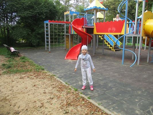  Grafika #37: Jesień w parku