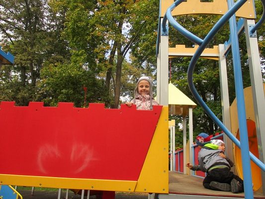  Grafika #31: Jesień w parku