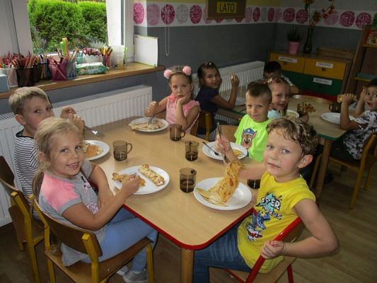 Grafika #2: Pierwsze dni w przedszkolu