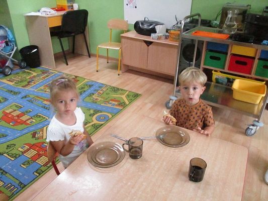 Grafika #6: Pierwsze dni w przedszkolu