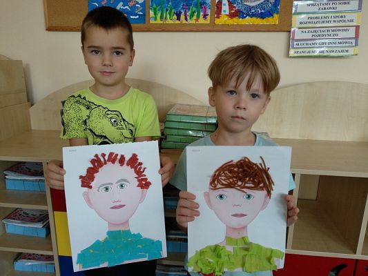  Grafika #0: KOLEJNE PRACE PRZEDSZKOLAKÓW