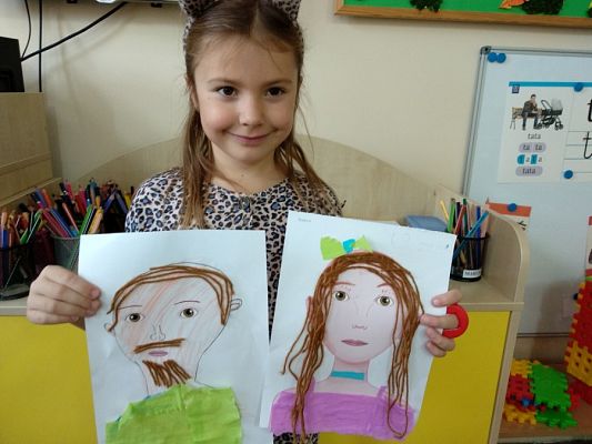  Grafika #15: KOLEJNE PRACE PRZEDSZKOLAKÓW