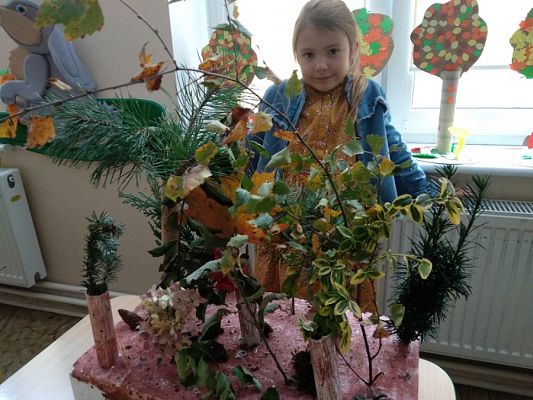  Grafika #17: JESIENNY LAS