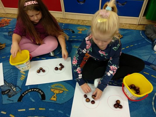  Grafika #1: ZABAWA Z KASZTANAMI