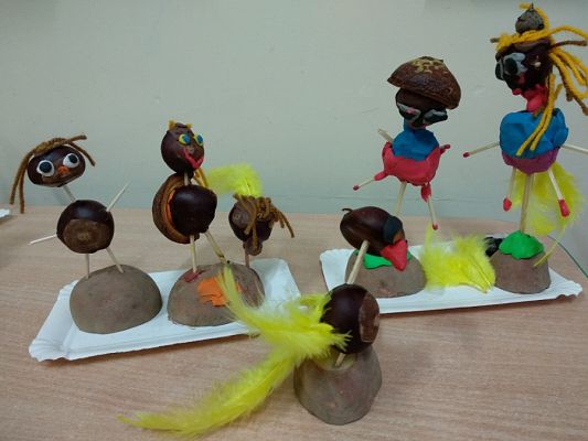  Grafika #7: ZABAWA Z KASZTANAMI