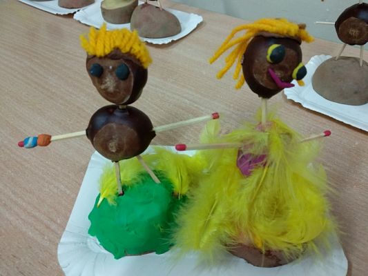  Grafika #8: ZABAWA Z KASZTANAMI