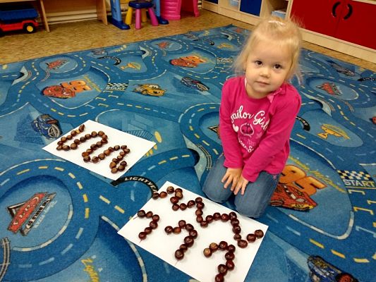  Grafika #38: ZABAWA Z KASZTANAMI